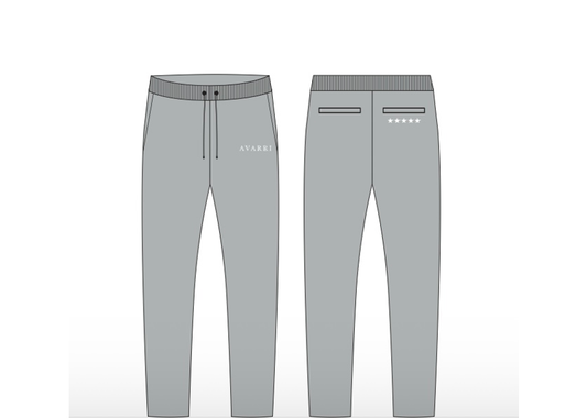 AVARRI STARS SWEATPANTS LIGHT GREY