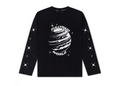 FULLYPAID WORLD BLACK ACID WASH LONGSLEEVE
