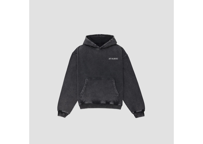 AVARRI PULLOVER HOODIE ACID GREY