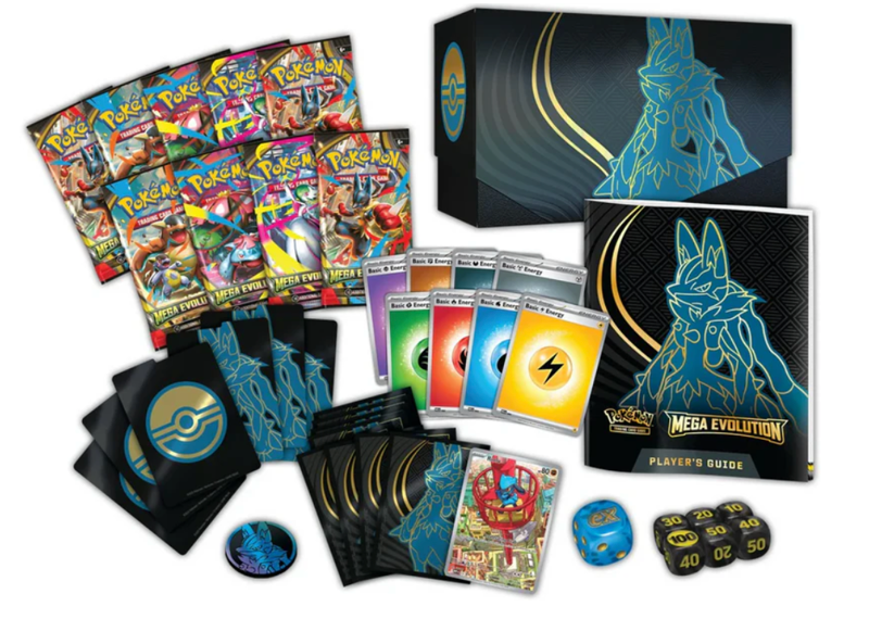 POKEMON TCG: MEGA EVOLUTION - LUCARIO - ELITE TRAINER BOX