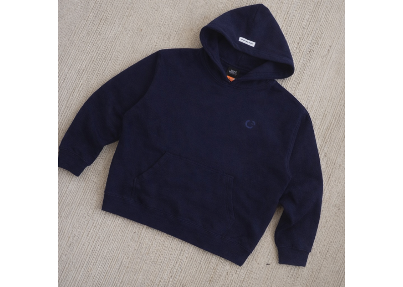 ZERO SIGNAL PULLOVER HOODIE NAVY