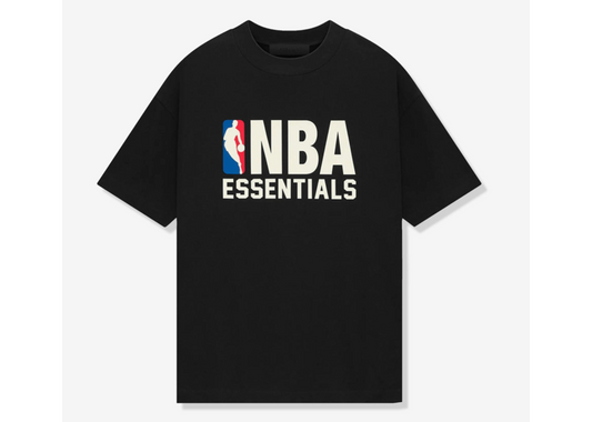 Fear Of God Essentials x NBA Black T Shirt