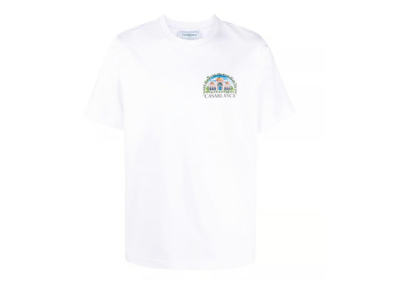 Casablanca Vue De Damas White T-shirt