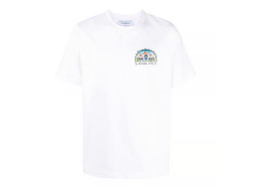 Casablanca Vue De Damas White T-shirt