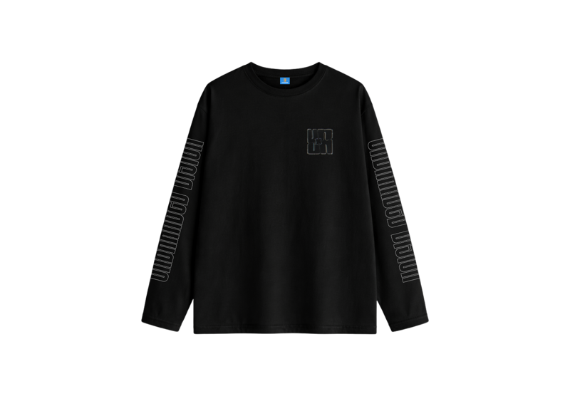 Unbranded Visionary Black Long Sleeve Tee