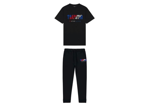 Trapstar Chenille Decoded Tee Set - Black Revolution Edition