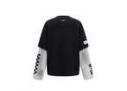 Unbranded Black Long Sleeve Racer Tee
