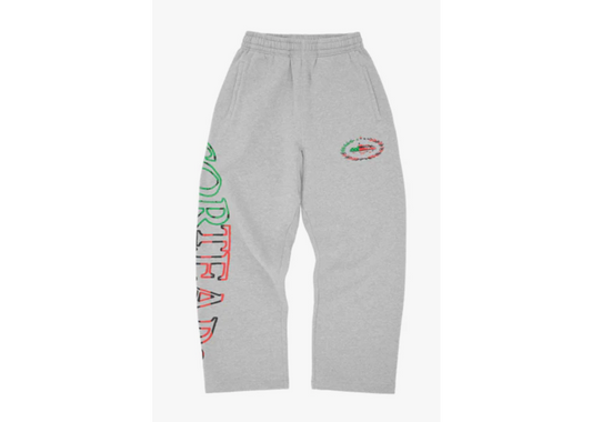 Corteiz x Denim Tears CORTEARS Open Hem Sweatpant Heather Grey