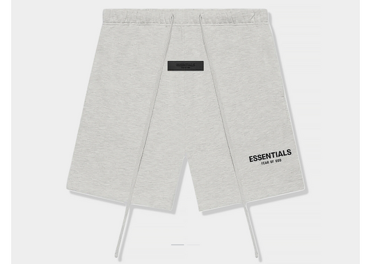 Fear Of God Essentials Light Oatmeal Shorts (SS22)