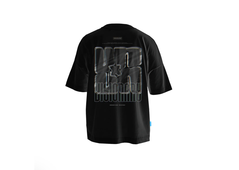 Unbranded UNxUN Oversized Tee - Black
