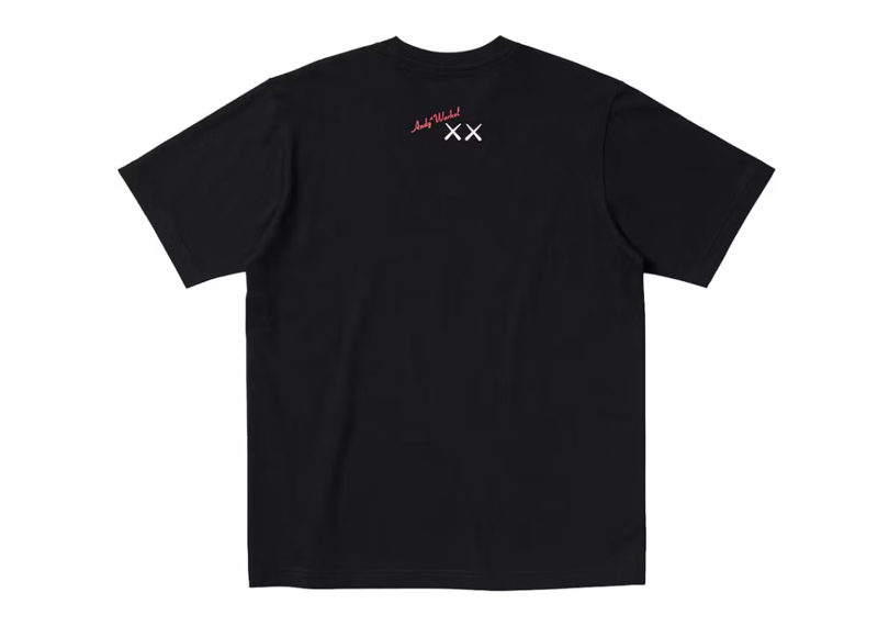 KAWS x Uniqlo Warhol UT Graphic T-shirt Black