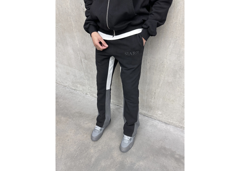 Siarr Flared Joggers Black