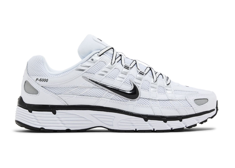 P-6000 WHITE METALLIC SILVER BLACK