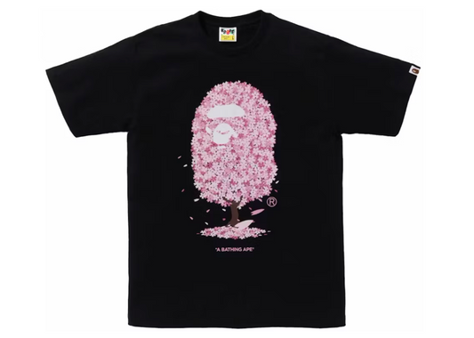 BAPE Sakura Tee (SS24) - Black