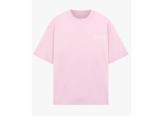 SIARR RELAXED DRIP TEE - PINK
