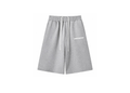 UNBRANDED VISION CROPPED JOGGER SHORTS 'LIGHT GREY'