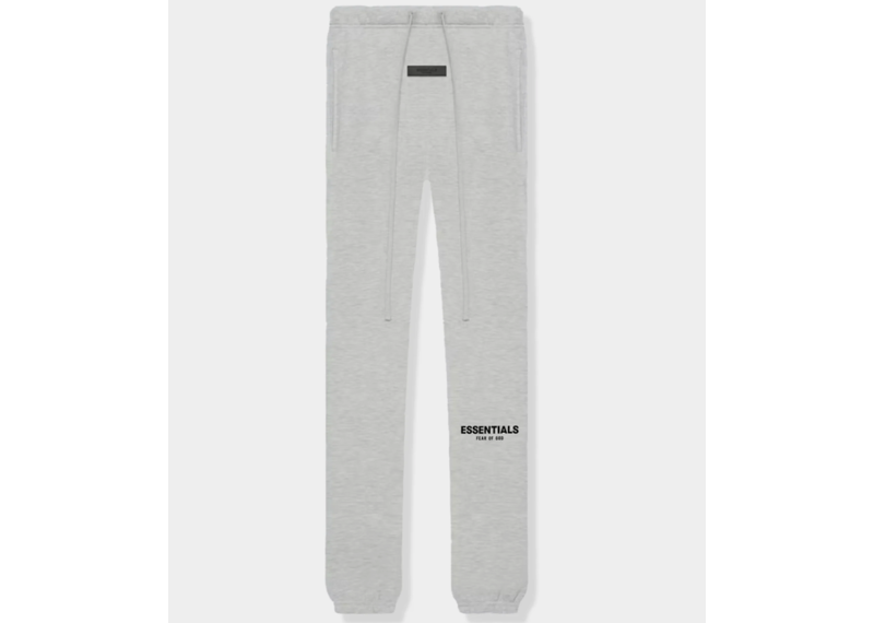 Fear Of God Essentials Light Oatmeal Sweatpants (SS22)