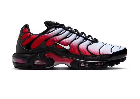 Nike Air Max Plus Pure Platinum University Red Black White