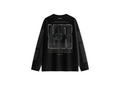 Unbranded Visionary Black Long Sleeve Tee