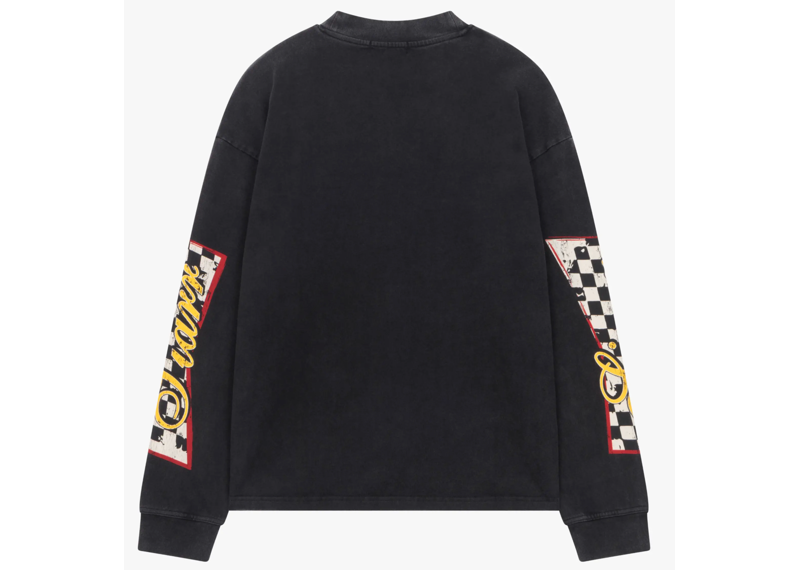 SIARR NO LIMITS L/S TEE WASHED BLACK