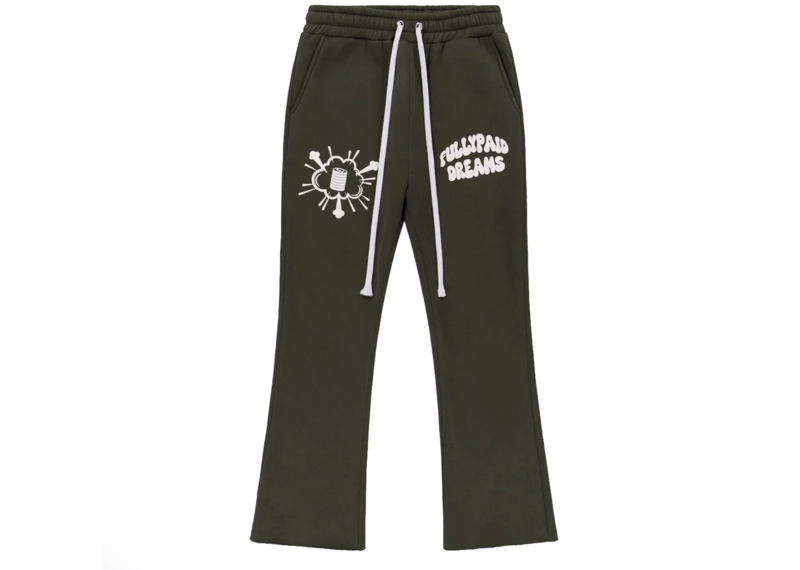 FULLYPAID DREAMS JOGGERS | KHAKI / WHITE