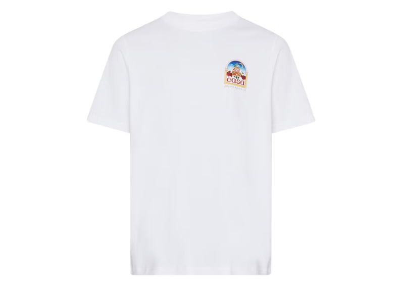 Casablanca Vue De LArche T-shirt White