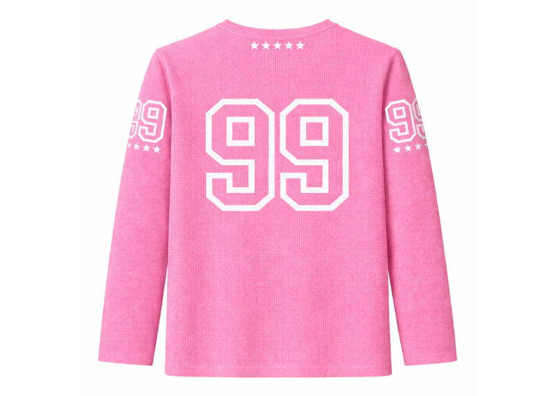 AVARRI 99 STARS CANDY PINK LONG SLEEVE JERSEY