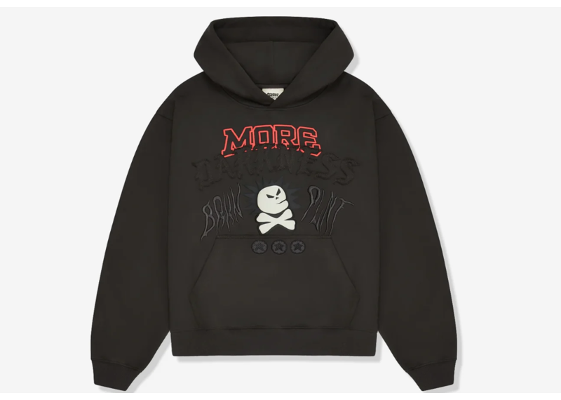 Broken Planet More Darkness Soot Black Hoodie