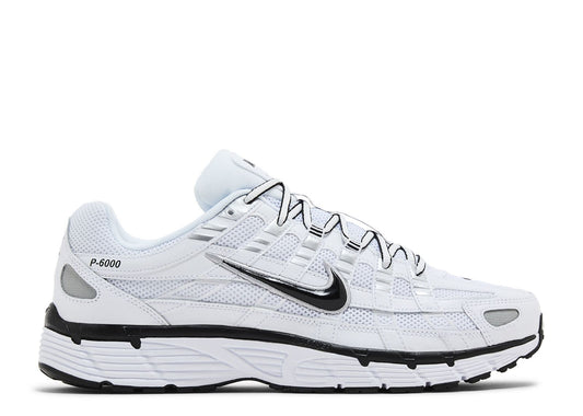 P-6000 White Metallic Silver Black