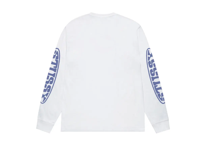 Stussy Pill Long-Sleeve Tee White