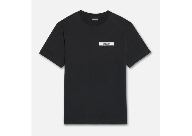 Jacquemes The Gros Grain T-Shirt Black