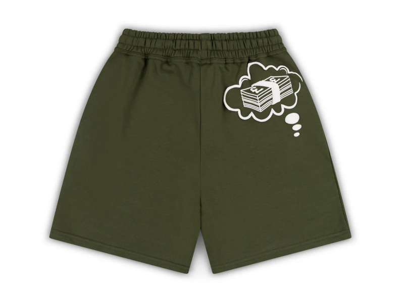 FULLYPAID DREAMS KHAKI/ WHITE SHORTS