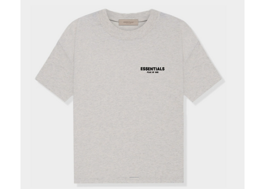 Fear Of God Essentials Light Oatmeal T Shirt (SS22)