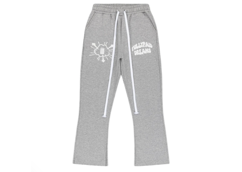 FULLYPAID DREAMS JOGGERS LIGHT GREY / WHITE