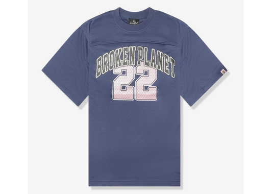 Broken Planet Mesh Jersey Outerspace Blue