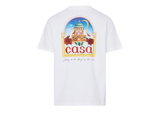Casablanca Vue De LArche T-shirt White