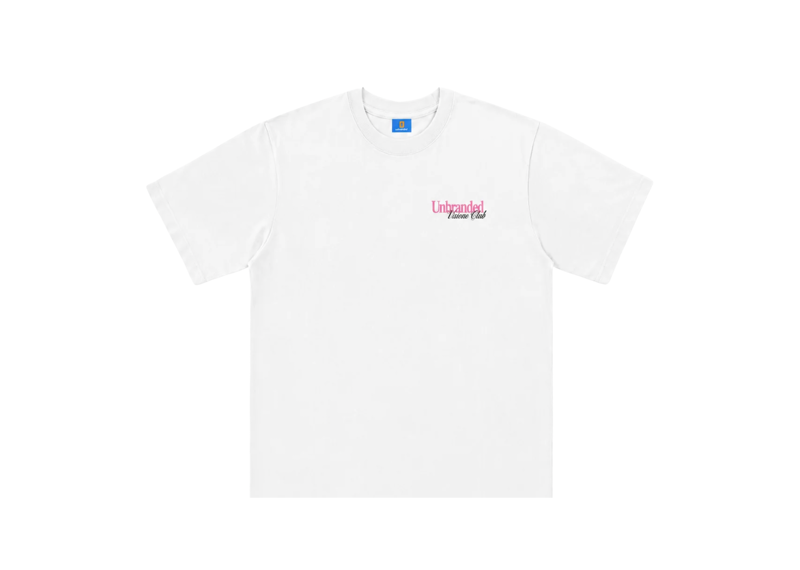 Unbranded White & Blue Club Della Visione Tee