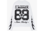 SIARR SPEEDWAY L/S TEE WHITE