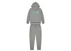 Trapstar Decoded Chenile Tracksuit Grey/Teal