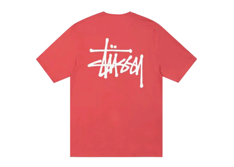STUSSY BASIC T-SHIRT PEPPER