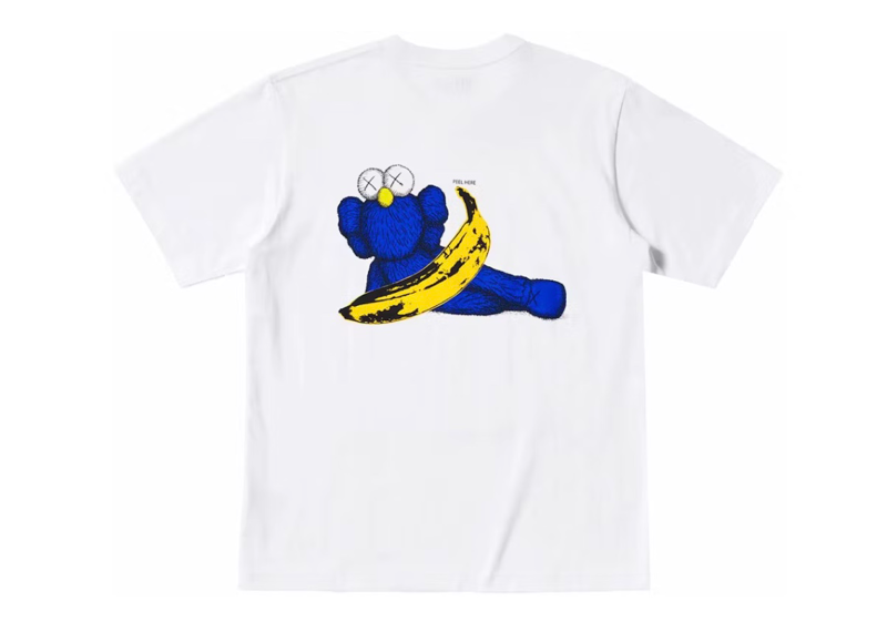 KAWS x Uniqlo Warhol UT Graphic T-shirt White