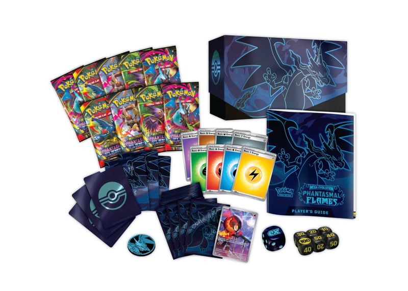 POKEMON TCG: MEGA EVOLUTION - PHANTASMAL FLAMES - ELITE TRAINER BOX