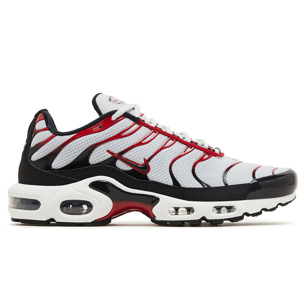 Nike Air Max Plus Platinum Black University Red