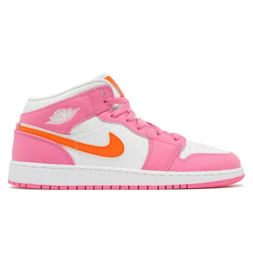 Air Jordan 1 Mid GS Pinksicle Orange