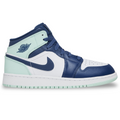 Air Jordan 1 Mid GS Blue Mint