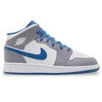 Air Jordan 1 Mid GS Cement True Blue