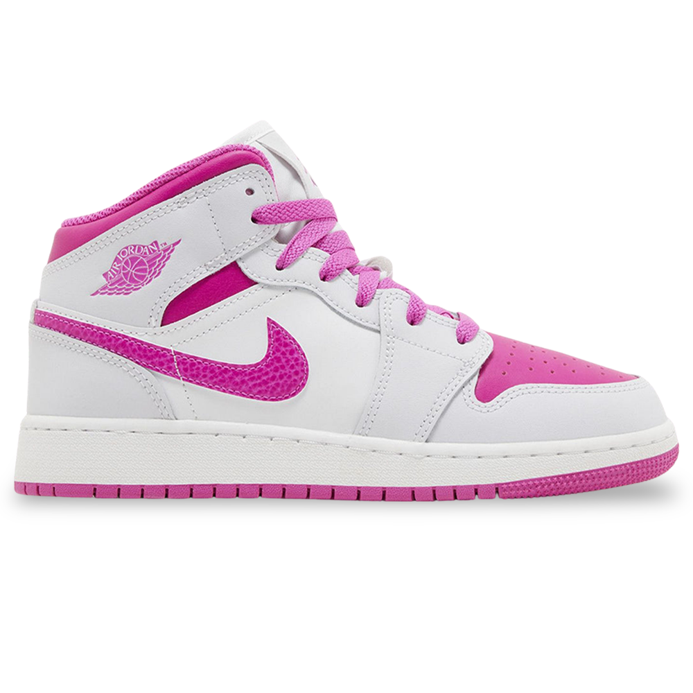 Air Jordan 1 Mid GS Fire Pink