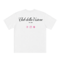 Unbranded White & Pink Club Della Vision Tee