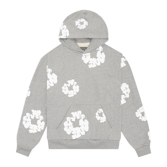 Denim Tears The Cotton Wreath Grey Hoodie
