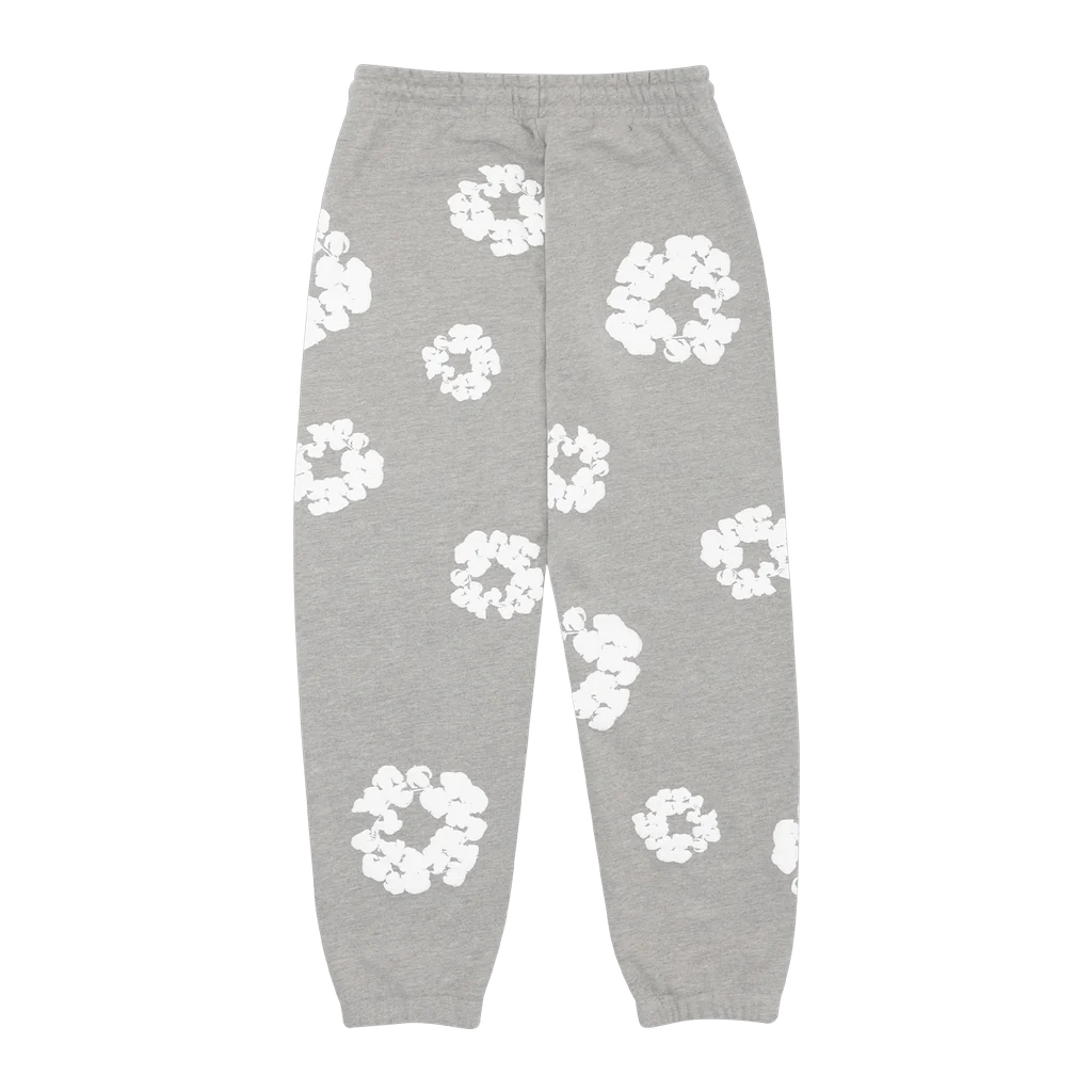 Denim Tears The Cotton Wreath Grey Sweatpants